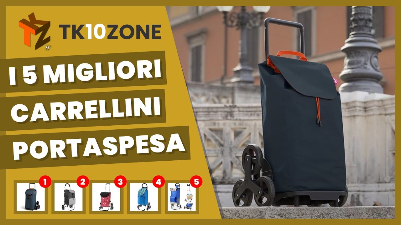 I 5 migliori carrellini portaspesa