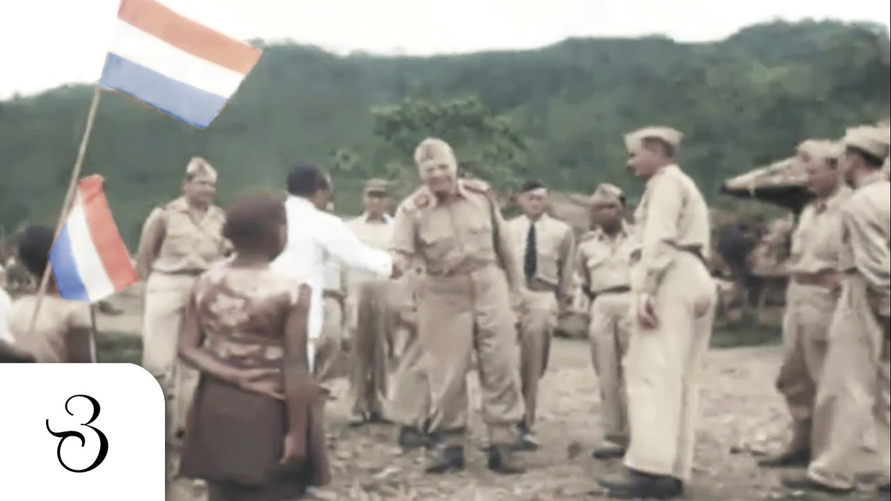 Belanda membebaskan Papua Indonesia dari Penjajah Jepang tahun 1945