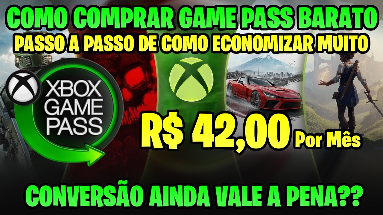 COMO COMPRAR GAME PASS ULTIMATE BARATO! A CONVERS&Atilde;O AINDA VALE A PENA? COMO FAZER PASSO A PASSO!