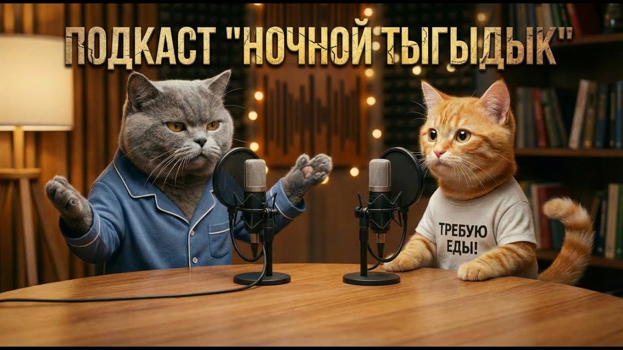 Подкаст коты на кухне 