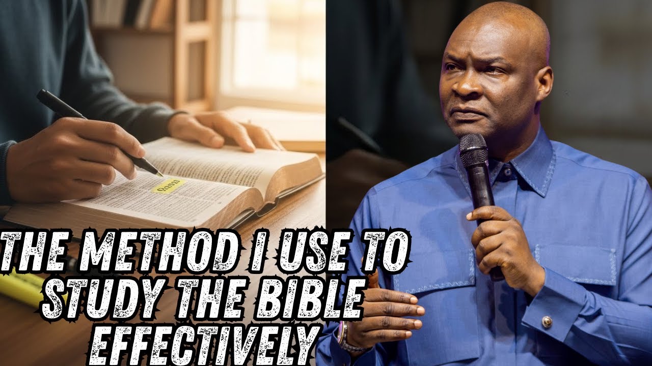 THE METHOD I USE TO STUDY THE BIBLE EFFECTIVELY | APOSTLE JOSHUA SELMAN  