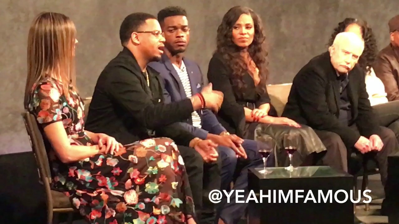 Mack Wilds Sanaa Lathan Stephan James Richard Dreyfuss Shots Fired NYC Premiere
