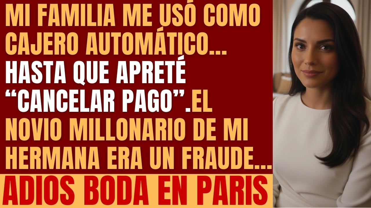 MI HERMANA ME PIDIÓ 150.000 DÓLARES PARA SU BODA... Y LUEGO ME PROHIBIÓ IR A LA BODA. MÁS TARDE...