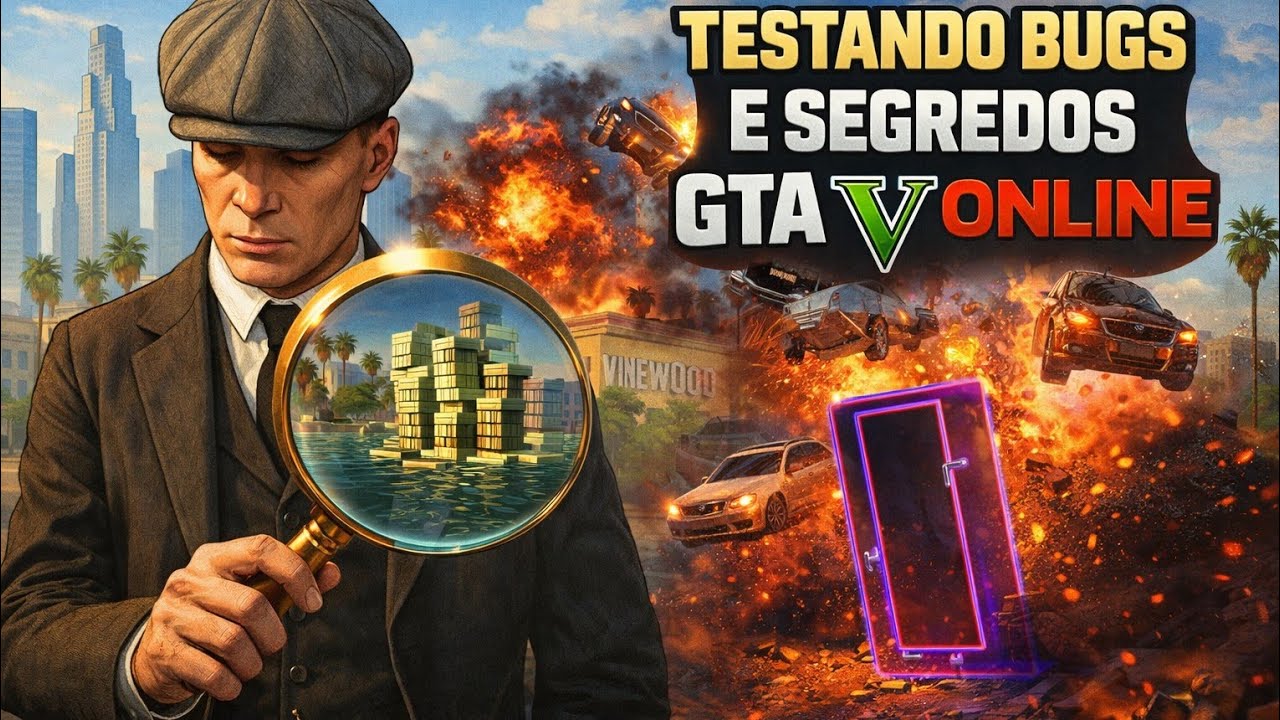 🔵(LIVE DE SPRYME-MAXIMO) TESTANDO BUGS E SEGREDOS GTA V ONLINE