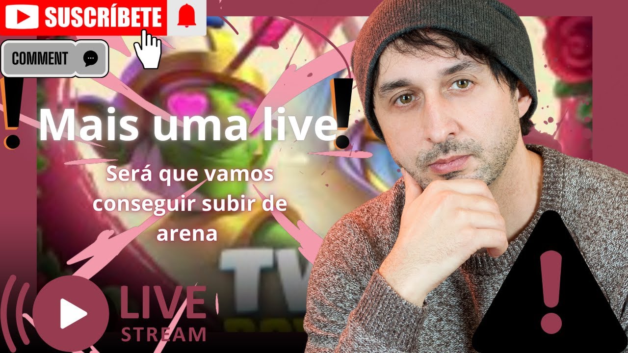 🇧🇷(Estamos tentando subir de arena #10)#clashRoyale #video #supercell #videos #celular #live 🇧🇷