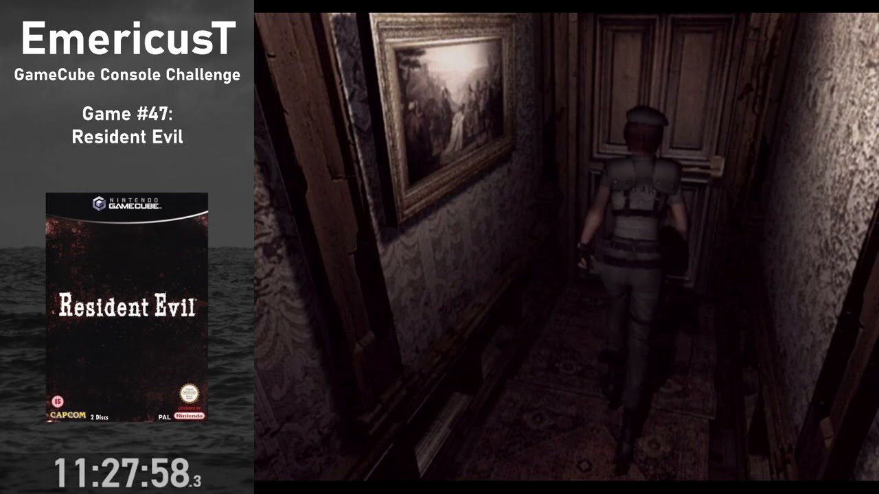 Beating Every GameCube Game - Resident Evil (100%) - Part 2/3 (Game 47)