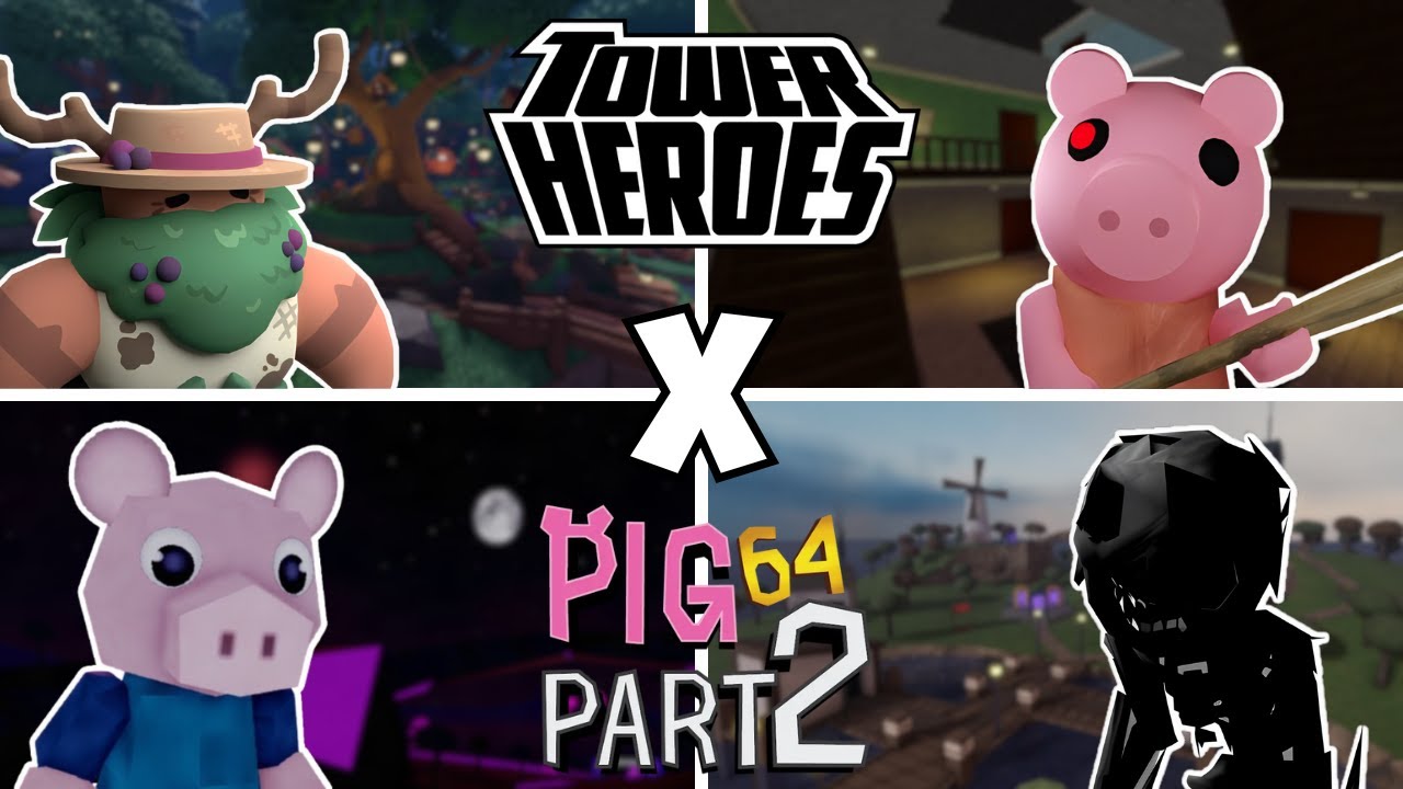 Getting EVERYTHING in the New Tower Heroes X Piggy Collab! | Roblox