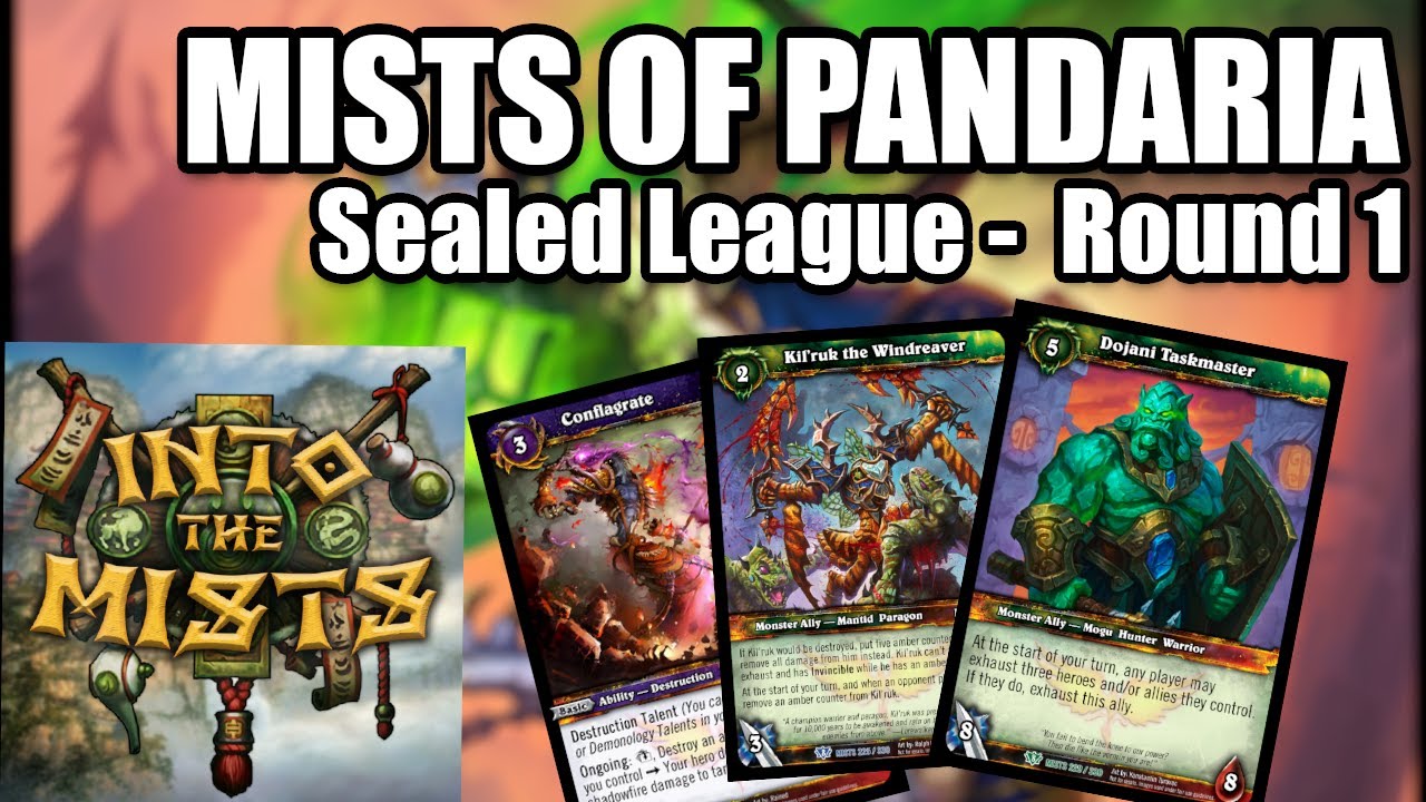 Sealed League - Warlock vs Priest/DK Round 1 - WoW TCG Reborn