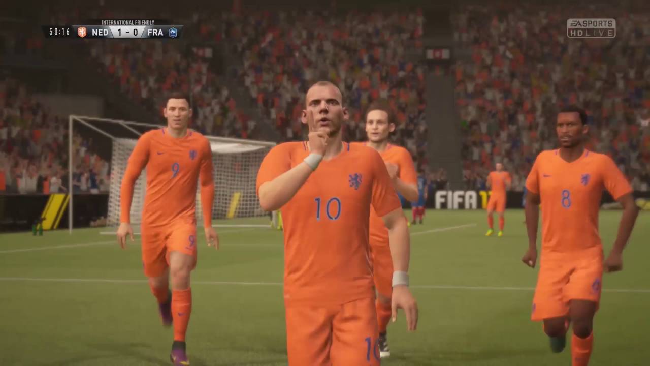 Netherlands Vs. France-World Cup '18 Qualification-FIFA 17 Legendary Gameplay