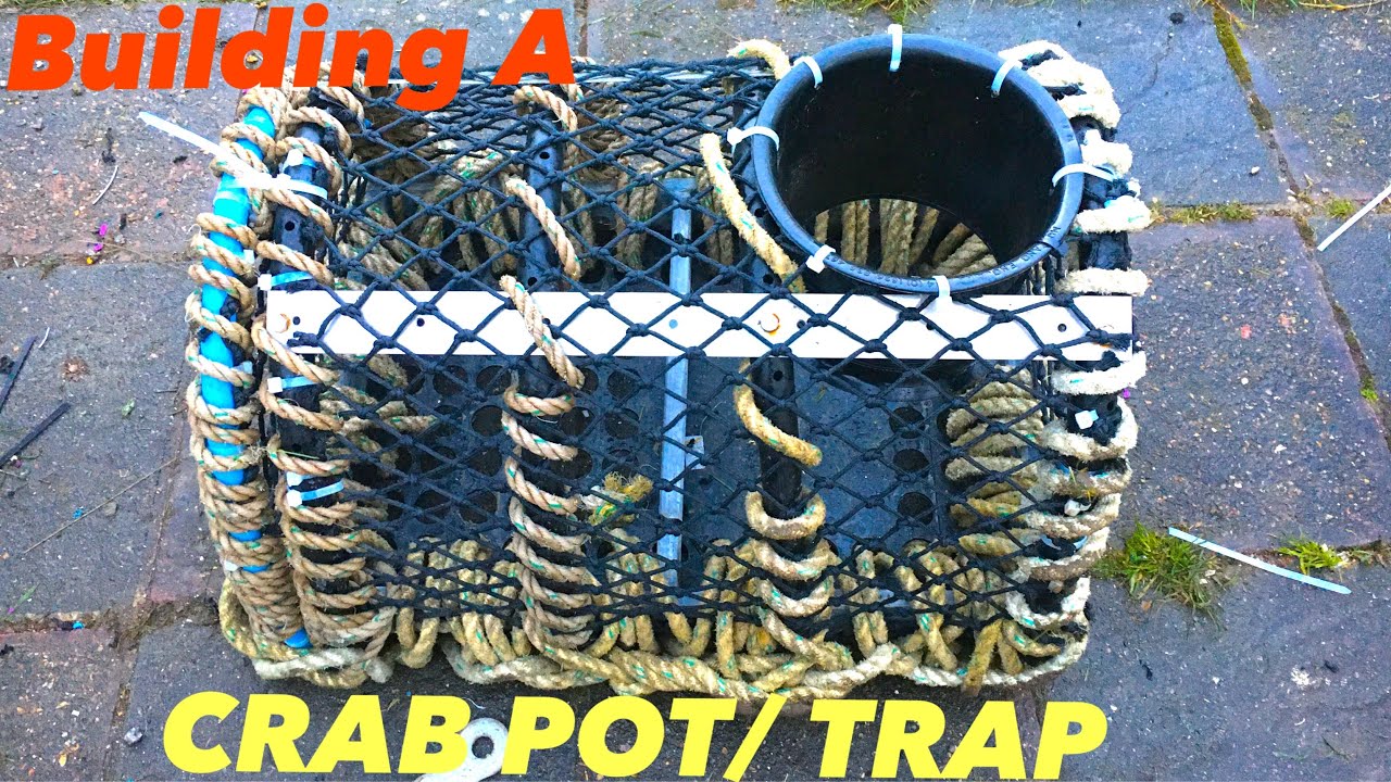CRAB & LOBSTER Pot Build, The Terminator Crab Pot !