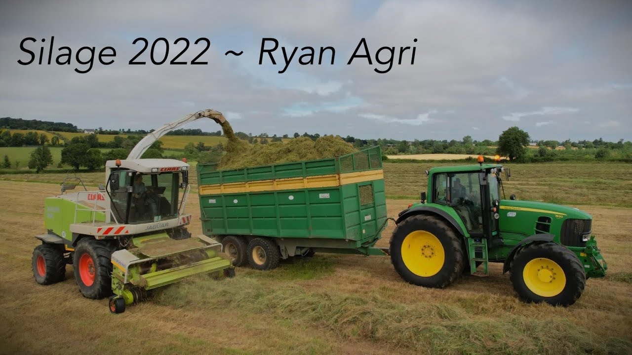 Silage 2022 ~ CLAAS JAGUAR 900 & VOLVO L110 ! Ryan Agri