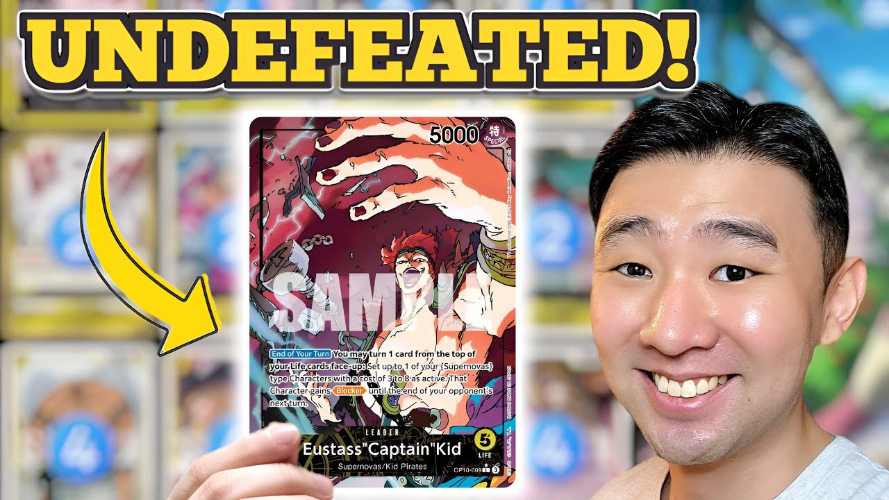 I WENT UNDEFEATED WITH THIS YELLOW KID DECK IN OP-10 ROYAL BLOOD! OP DECKLIST!