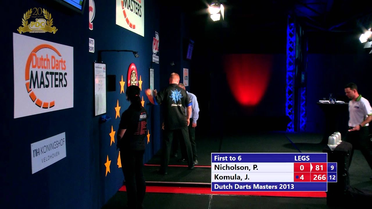 Dutch Darts Masters Paul Nicholson vs Jarkko Komula