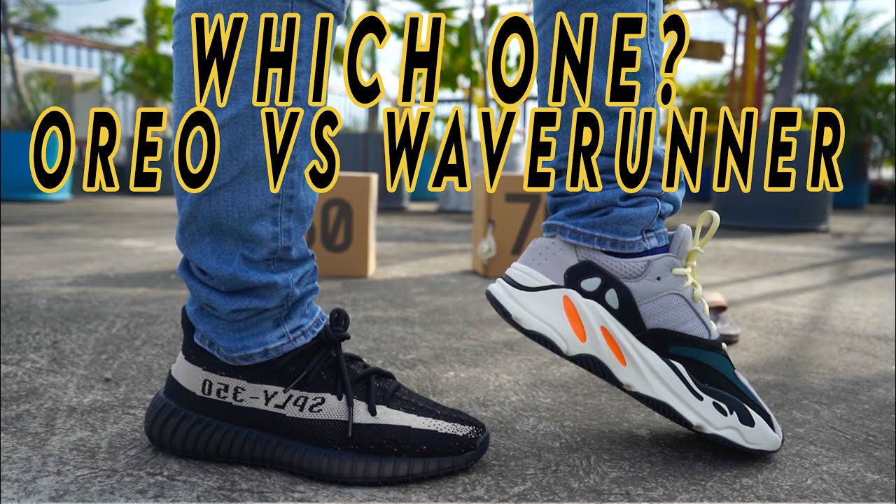 Adidas YEEZY 700 V1 WAVERUNNER VS Adidas YEEZY 350 V2 OREO MARCH 2022
