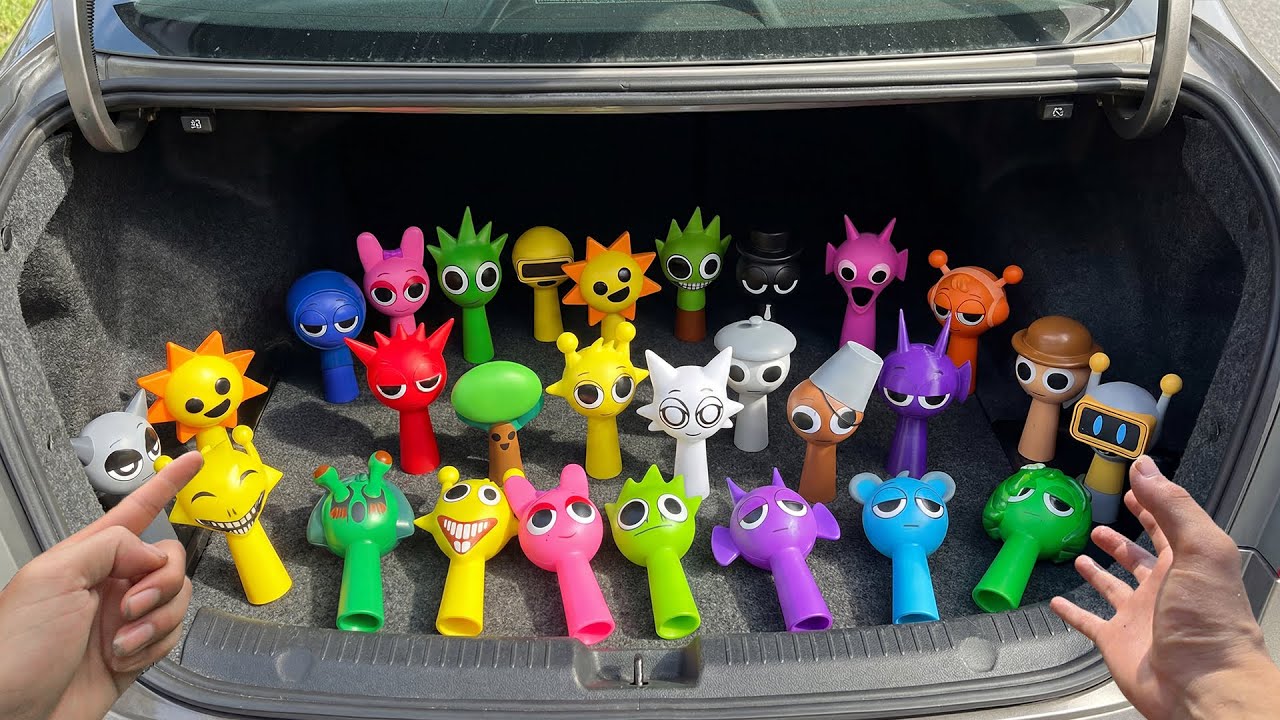 Sprunki Is Hiding in the Car – Can You Find Them 🚗?