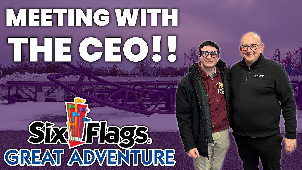 We Talked with the CEO of Six Flags About Great Adventure!