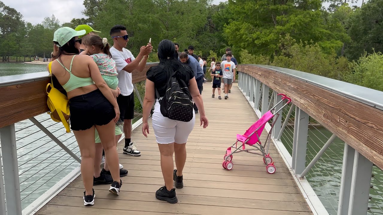 Houston Texas – Hermann Park | Scenic Walking Tour [4K] 🌳