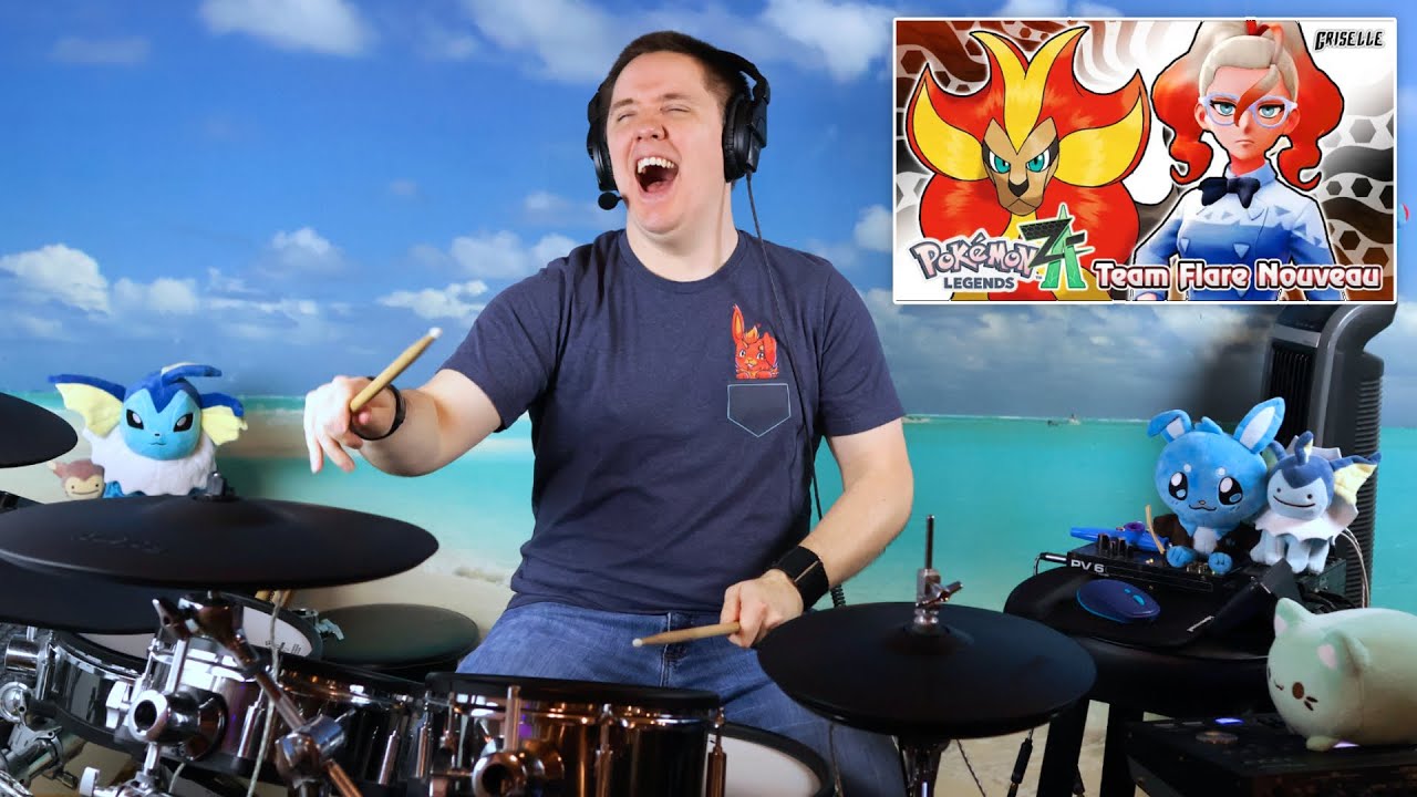 Grisham and Griselle Battle Music - Pokémon Legends: Z-A | Drum Cover