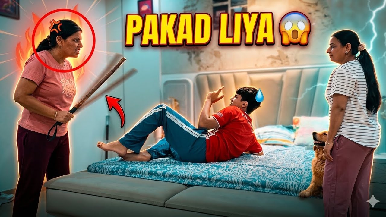 Mummy caught my fake girlfriend🤬*Unexpected Reaction*