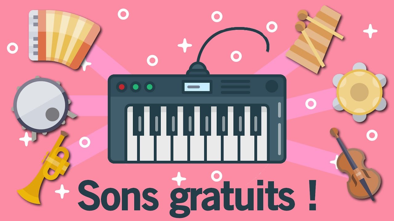 🎧 Sons d'instruments GRATUITS pour son clavier !