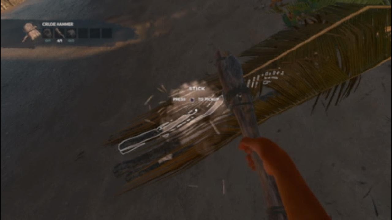 Stranded Deep building raft