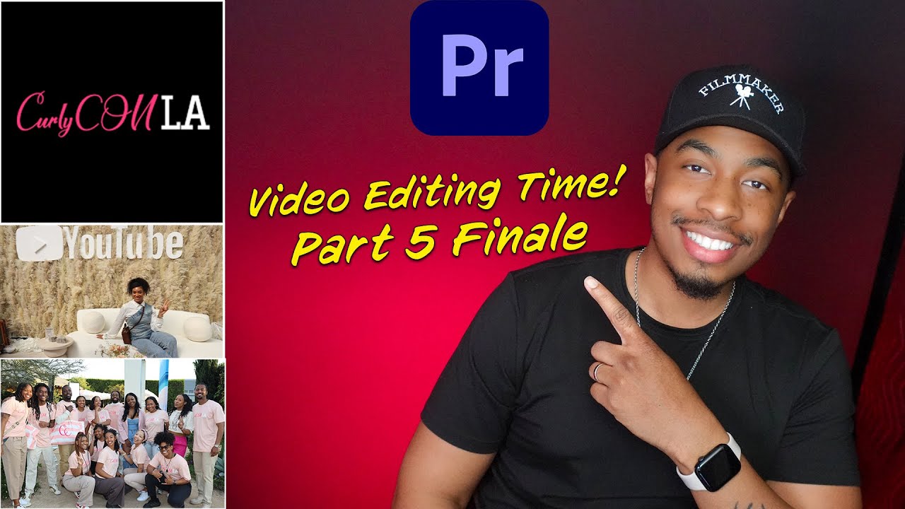 THE CURLYCON LA VIDEO EDITING! | YAK LIVE #6