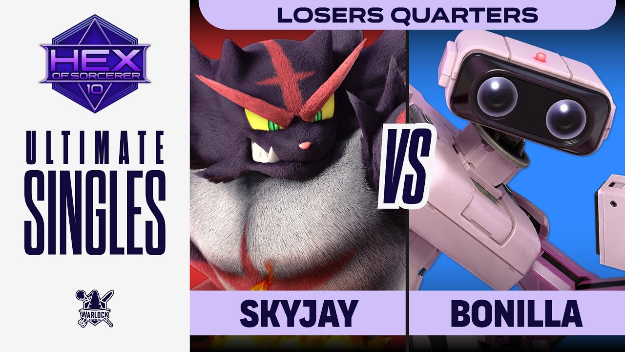 HOFSX: Skyjay (Incineroar) vs Bonilla (R.O.B) - Losers Quarters - SSBU
