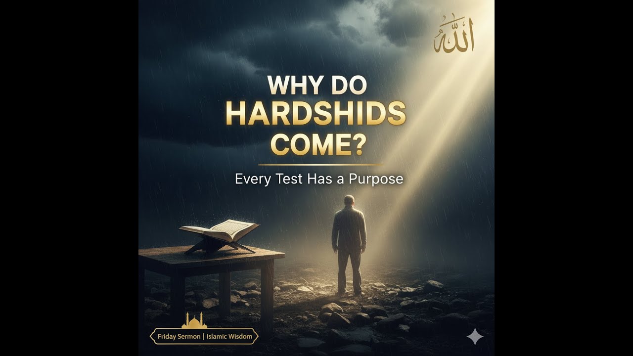 Why Do We Face Hardships? Hidden Wisdom Behind Life’s Tests | Khutba juma | Jame Masjid Muzammil