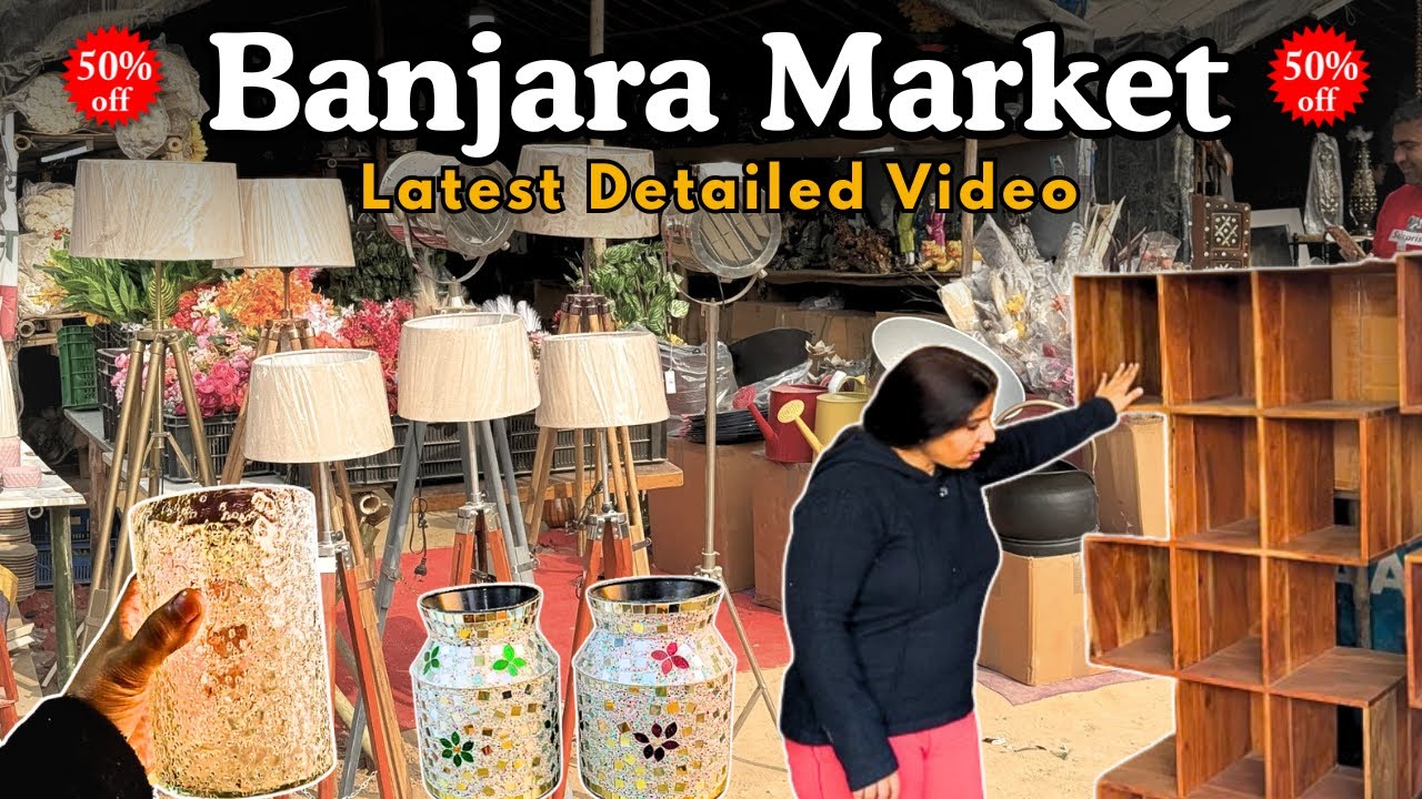Banjara Market Gurgaon 2025 | Home Decor, Furniture & Prices Gurgaon’s Most Affordable Market