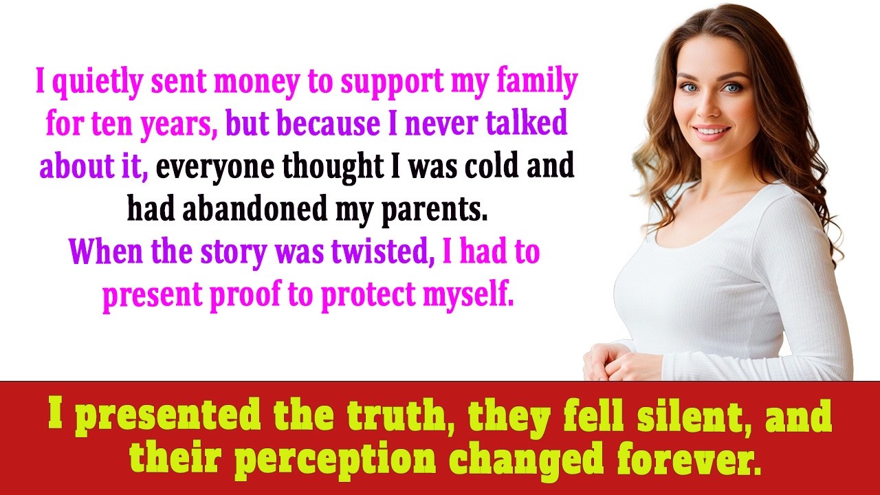 My Parents Told Relatives I Refused to Care for Them—So I Showed the 10 Years of Monthly Transfers.
