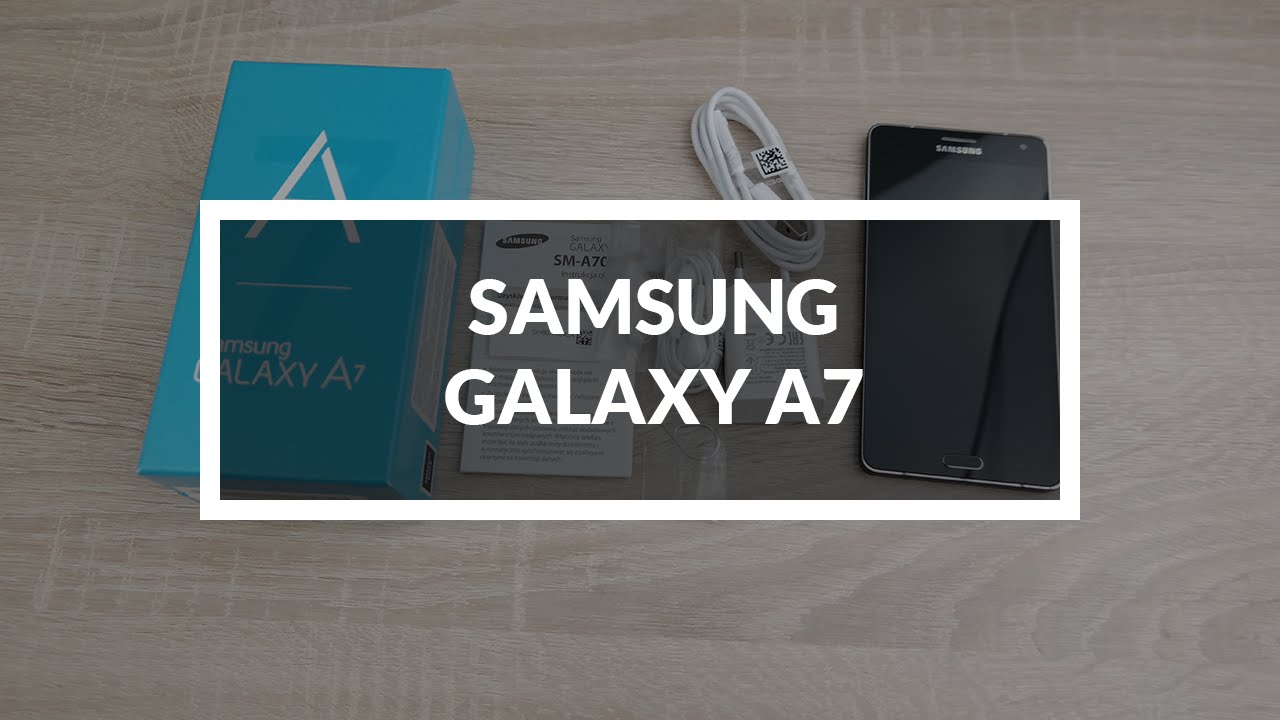 Samsung Galaxy A7 Unboxing PL Rozpakowanie | Robert Nawrowski | Robert Nawrowski