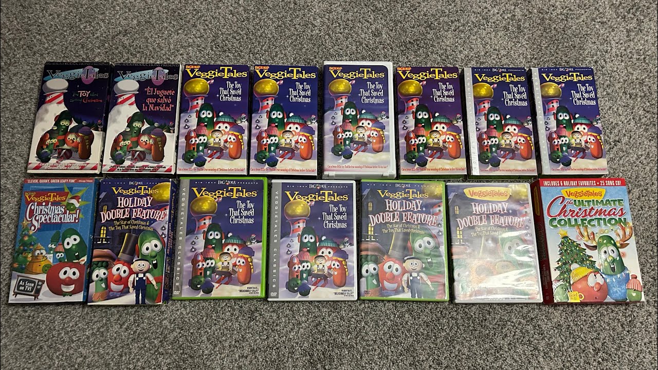 Updated Comparison Video For VeggieTales The Toy That Saved Christmas (1996)