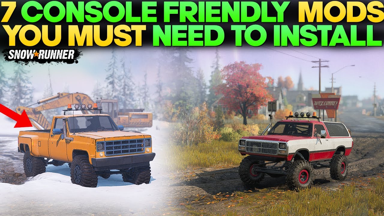 Top 7 Console Friendly Mods in SnowRunner You Need to Install