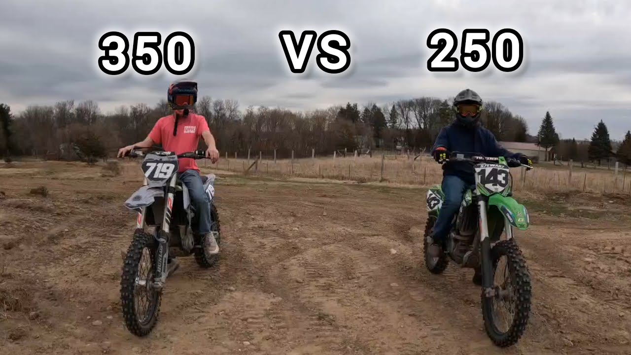 Ktm 350SXF VS Kawasaki 250F