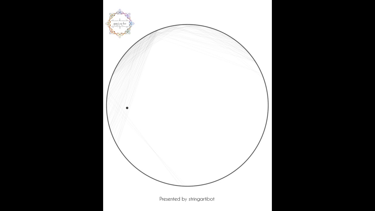 String Art Portrait - #IanChan #陳卓賢 #mirrorhk #mirrorweare