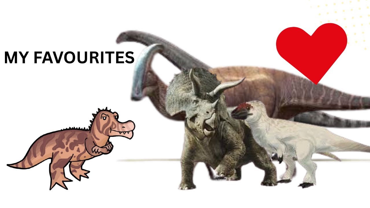 My top 5 FAVOURITE dinosaurs and why