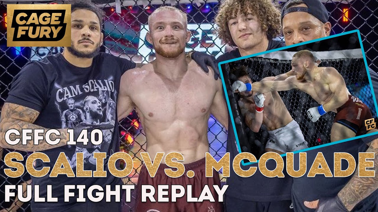 Cameron Scalio vs. Gavin McQuade | CFFC 140 Full Fight Replay