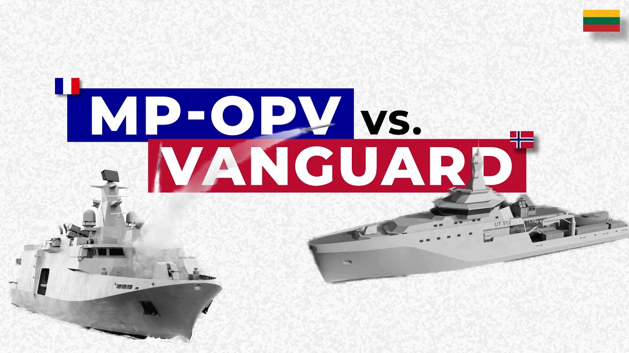 Naval Group MP-OPV vs. Kongsberg Vanguard Class: Competing To Modernize Lithuania's Navy