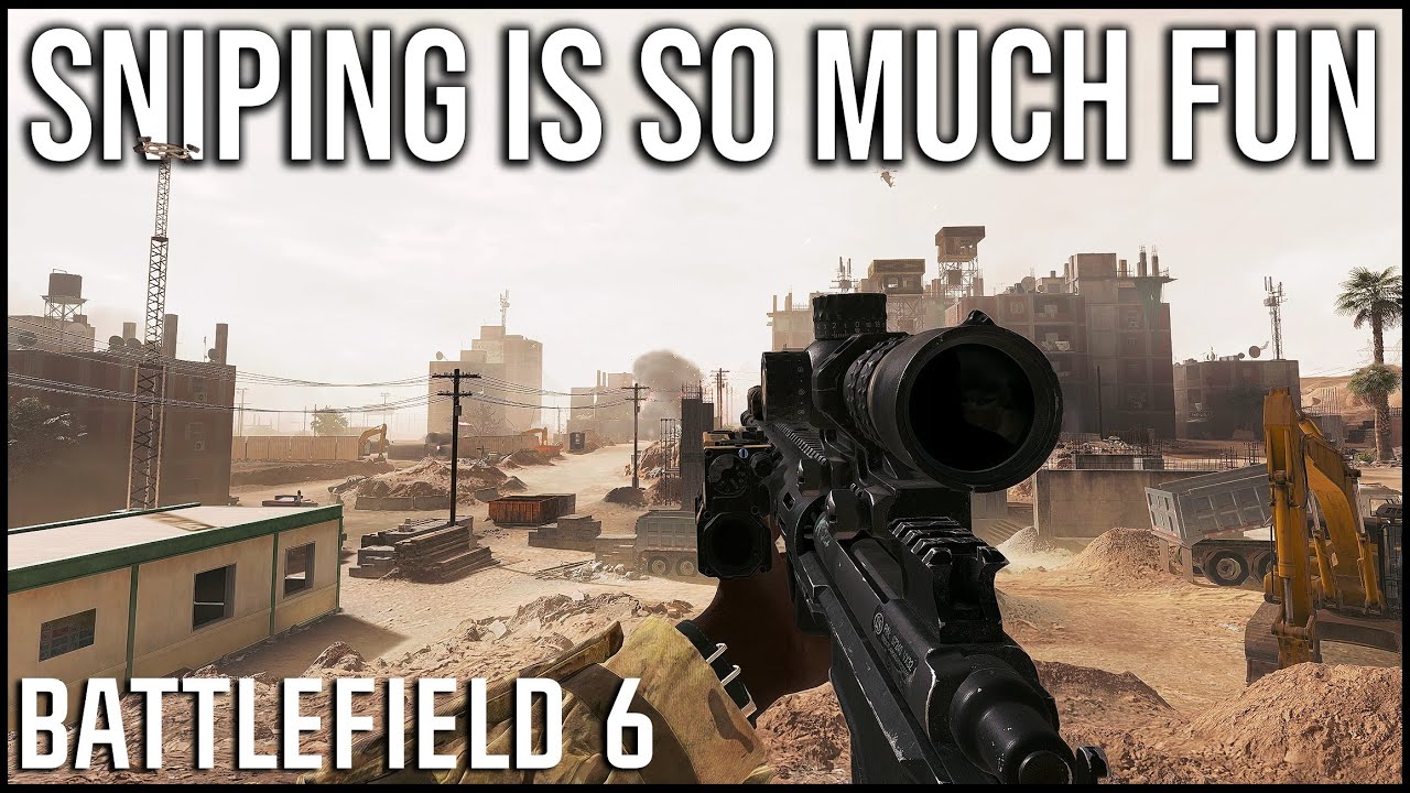 Sniping In Battlefield 6 Is So Much Fun...
