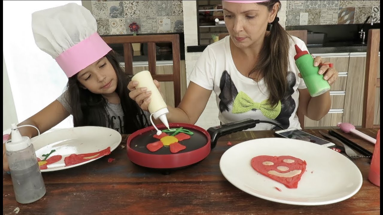DESAFIO ARTE NA PANQUECA - PANCAKE ART CHALLENGE