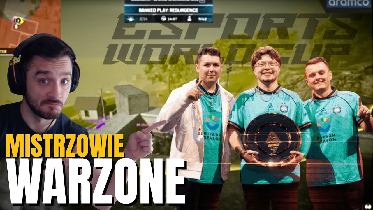 NOWI KRÓLOWIE WARZONE!! - MISTRZOWIE EWC (ODNOWA) - KOMENTUJE GRE TWISTED MINDS