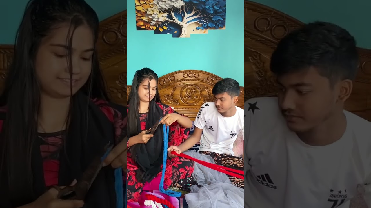 ১২০০ টাকার পর্দা যখন ৩০০টাকায় বানাই 😮😮