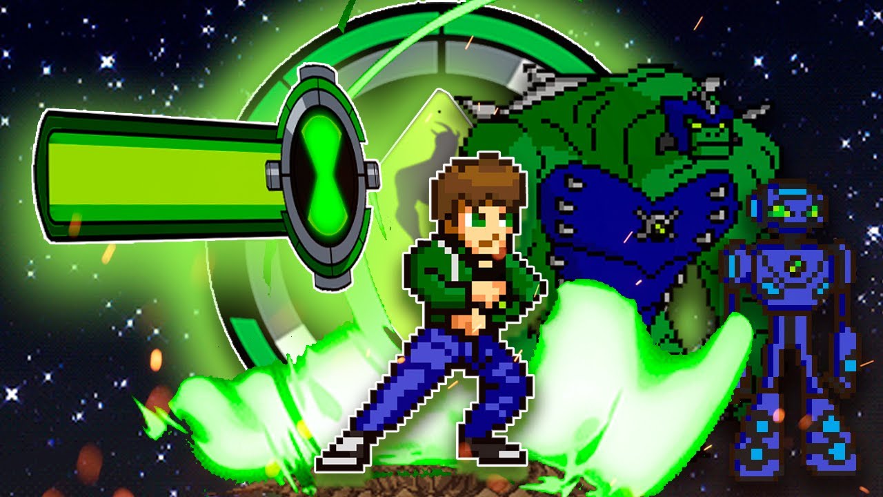 BEN 10 OP NO MUGEN !!! ESSE É O VERDADEIRO PODER DO BEN 10 O MAIOR HEROI DA TERRA!!