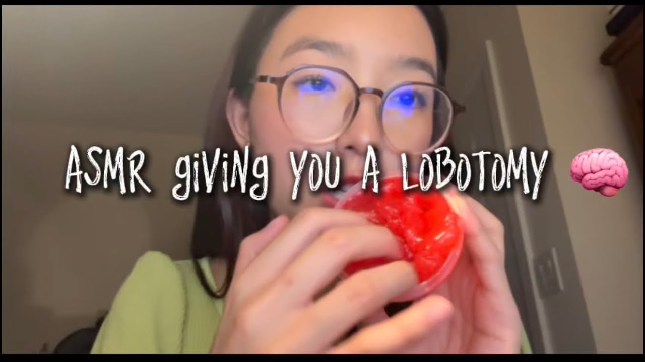 asmr giving YOU a quick lobotomy 😉👩‍⚕️