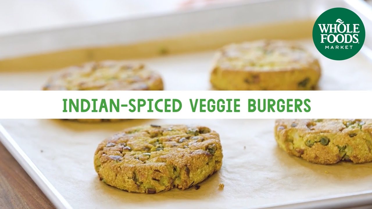 Indian-Spiced Veggie Burgers | Freshly Made | Whole Foods Market
