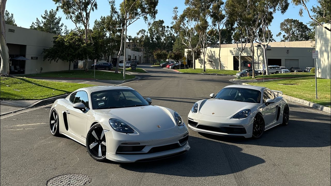 Kline inconel vs overaxle pipe 4.0 718 GTS GT4 Spyder sound off comparison revs Boxster cayman