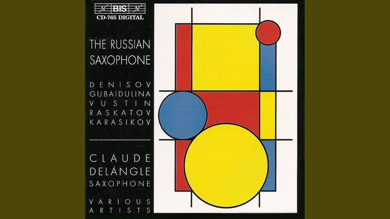 Alto Saxophone Sonata: I. Allegro