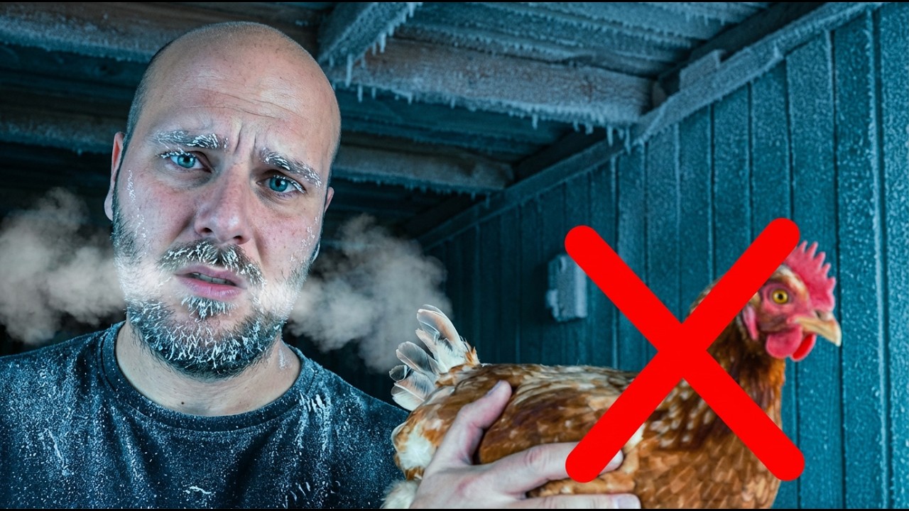 Mr&oacute;z -10 stopni &ndash; czy moje kury przeżyją noc?