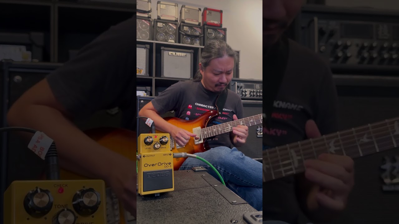 BOSS OD-3 Overdrive Pedal by Wong 