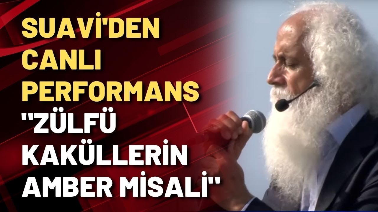 Suavi'den canlı performans 